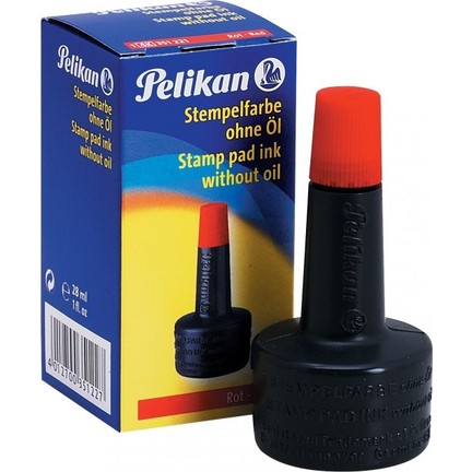 PELİKAN ISTAMPA MÜREKKEP KIRMIZI 28 ML