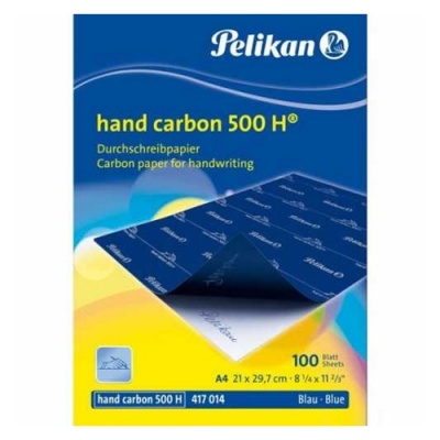 PELİKAN KARBON KAĞIT 500 H HAND MAVİ