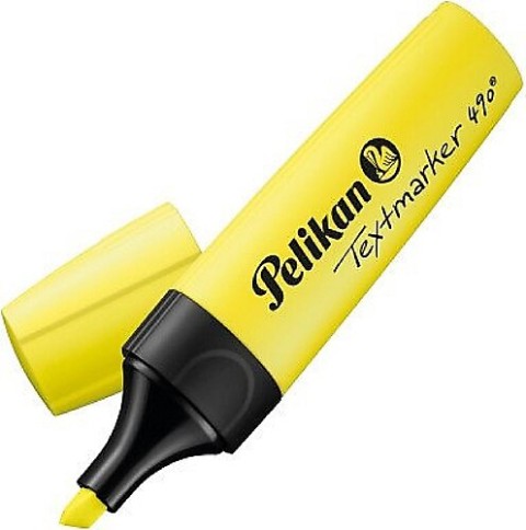 PELİKAN FOSFORLU KALEM 490 PASTEL SARI