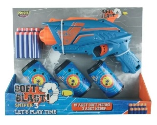 HEDEFLİ SNİPER 3 DART FIRLATICI FAB.1603