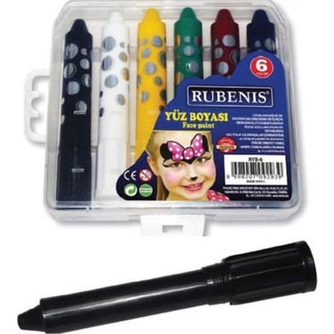 RUBENİS YÜZ BOYASI 6.LI RYB-6