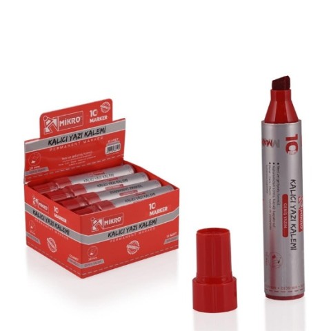 MİKRO PERMANENT MARKER KIRMIZI 10 MM