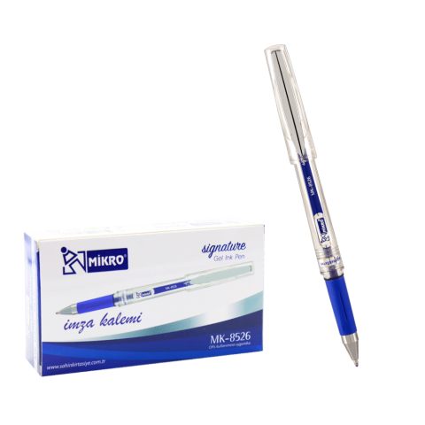 MİKRO İMZA KALEMİ MK-8526 1.0 MAVİ 