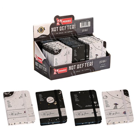 MİKRO A7-03  ÇİZGİLİ NOT DEFTERİ  A703