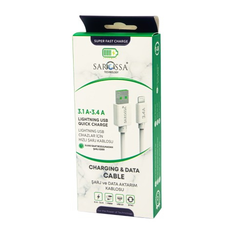 TYPE-C USB KABLO HIZLI ŞARJ  SAROSSA S439