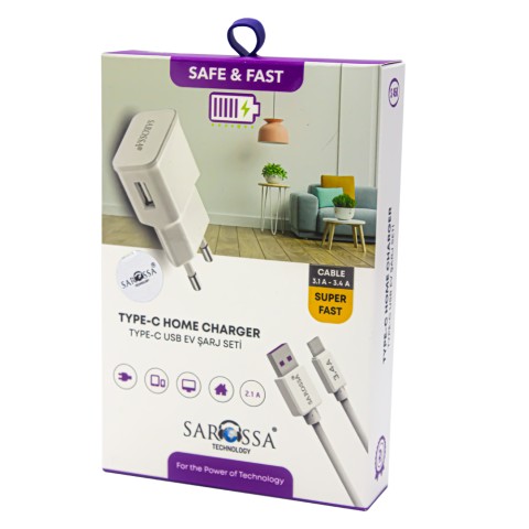 TYPE-C USB EV ŞARJ ALETİ