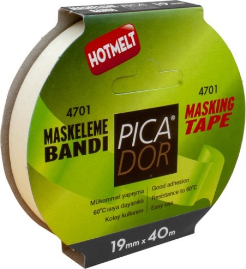 PİCADOR MASKELEME BANDI 19X40M  4701
