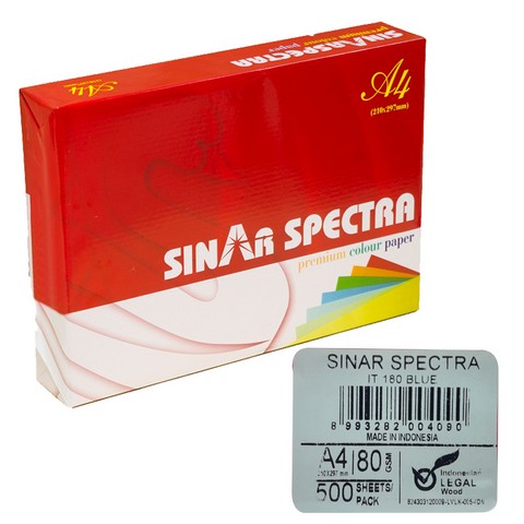 SINAR SPECTRA A4 500 LÜ MAVİ KAĞIT IT180