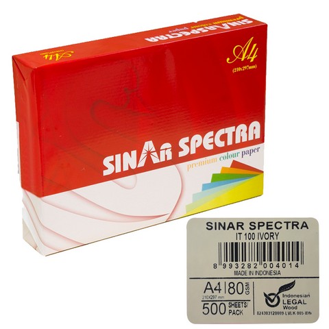 SINAR SPECTRA A4 500 LÜ IVORY KREM KAĞIT IT100