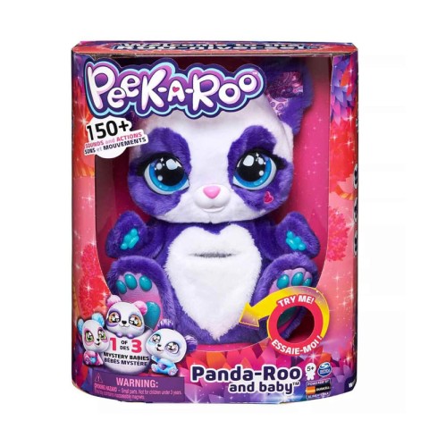 İNTERAKTİF PELUŞ PANDA PEEK-A-ROO