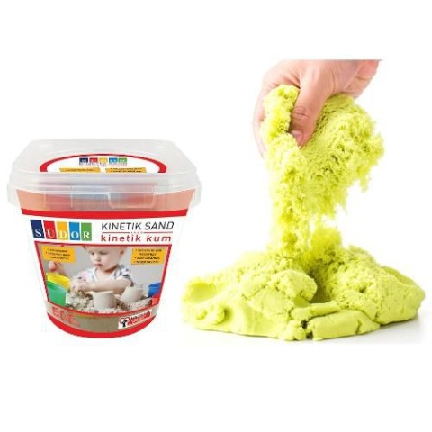 SÜDOR KİNETİK KUM KOVALI 500G SARI