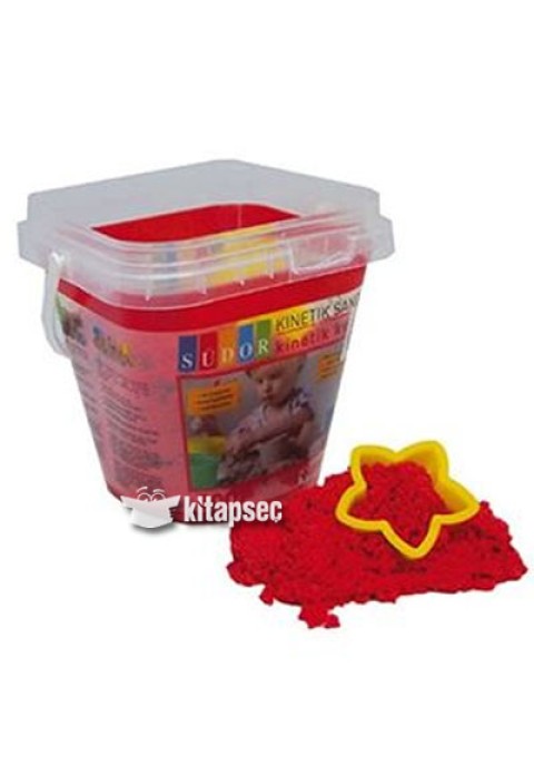 SÜDOR KİNETİK KUM 500GR KIRMIZI