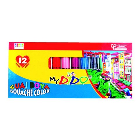 MYDİDO GUAJ BOYA 12X9 ML TÜP 