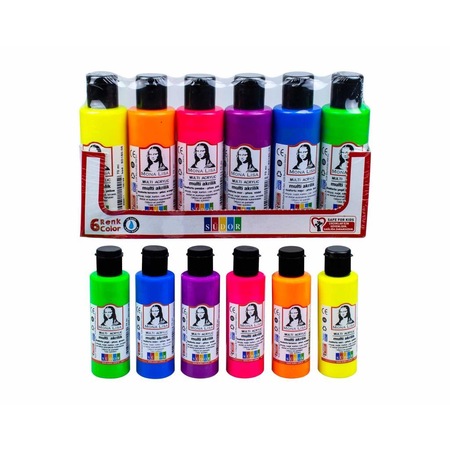 MONALİSA MULTİ AKRİLİK FOSFORLU SET 6X70ML