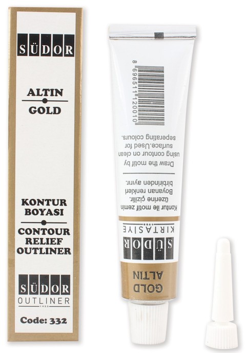 SÜDOR KONTUR BOYASI GOLD 25 ML 