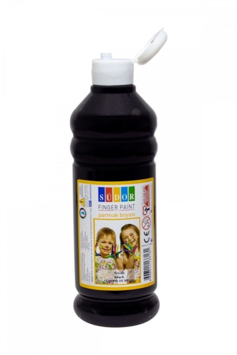 SÜDOR PARMAK BOYASI 500ML SİYAH