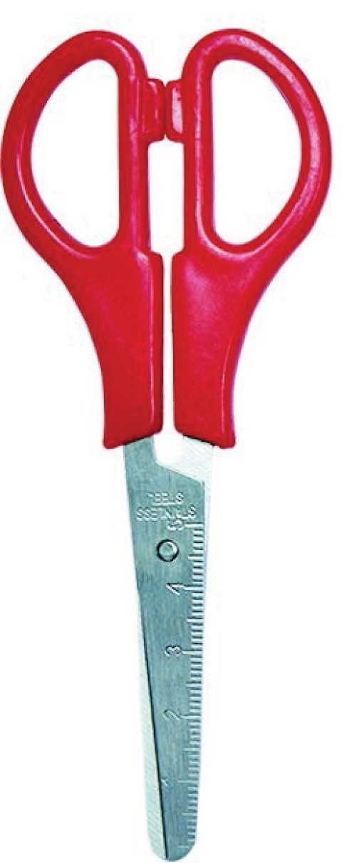 TOFEE PLASTİK ÖĞRENCİ MAKASI YAYLI