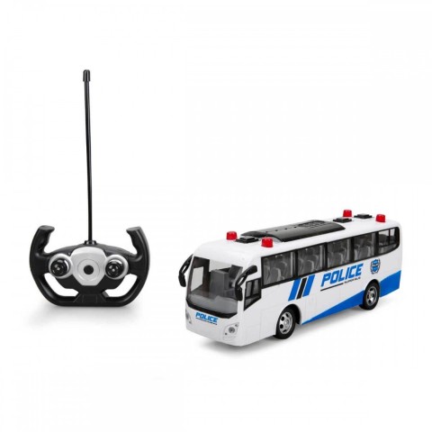 OTOBÜS POLİS IŞIKLI USB BEYAZ  S01001987