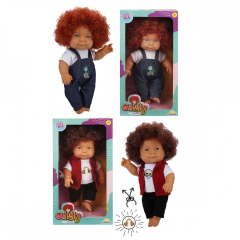 SUN SABC BEBEK CURLY KIVIRCK SAÇLI 35 CM S01030151