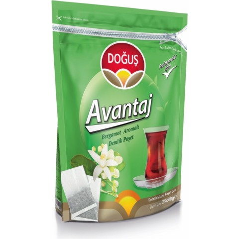 DOĞUŞ DEMLİK POŞET ÇAY AVANTAJ BERGAMOTLU 25 Lİ 