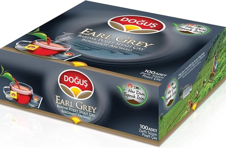 DOĞUŞ BARDAK POŞET ÇAY EARL GREY BERGAM. 2GR100LÜ 