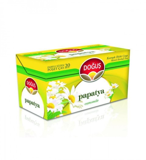 DOĞUŞ BİTKİ ÇAYI BARDAK POŞET PAPATYA 20Lİ 