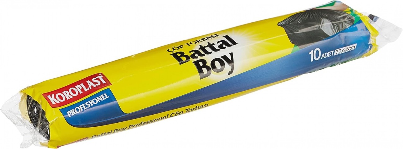KOROPLAST ÇÖP TORBASI BATTAL BOY 