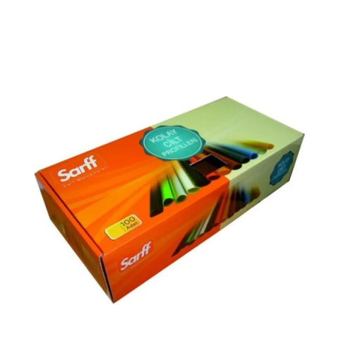 SARF PROFİL SIRTLIK 10MM SİYAH 100 LÜ PK 