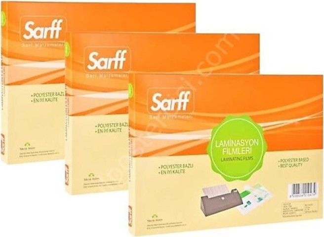 SARFF A5 LAMİNASYON MALZEMESİ 125 MIC.