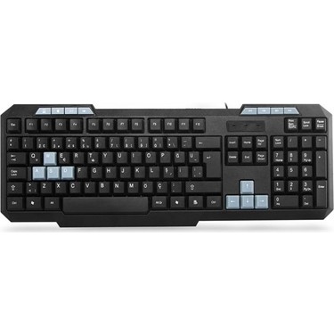 EVEREST KB-700 SİYAH Q USB MULTIMEDYA KLAVYE