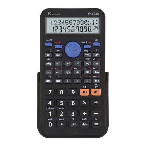 TİCON FONKSİYONLU HESAP MAKİNASI FX-6240