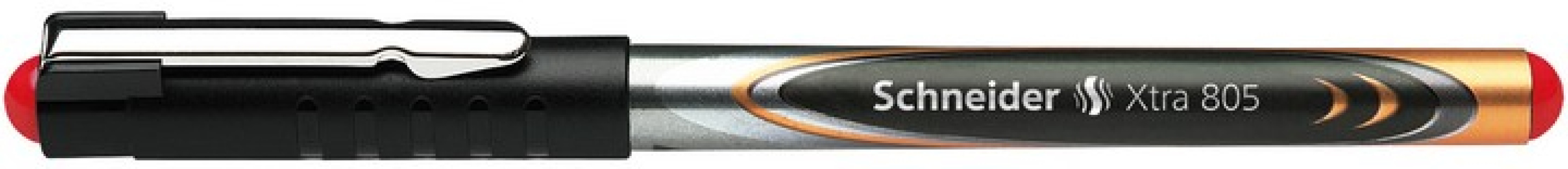 SCHNEİDER ROLLER 805 DÜZ KLİPSLI K.KIRMIZI 0 5 805
