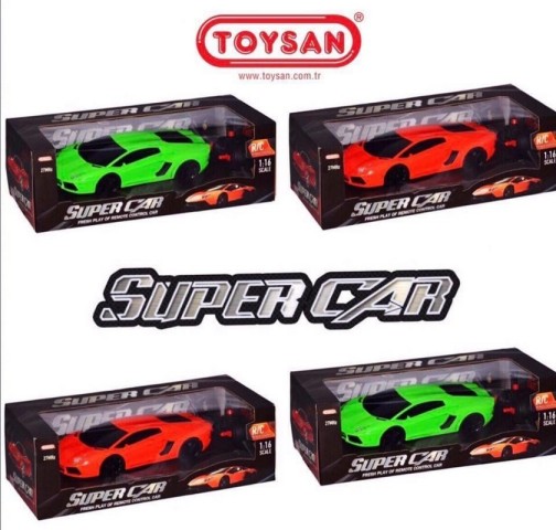 OYUNCAK TOY-03 TOYSAN 1:16 SÜPER CAR LAM 