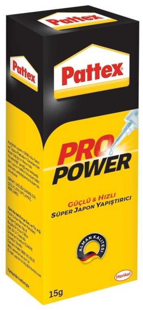 PATTEX JAPON YAPIŞTIRICI PRO POWER 15GR