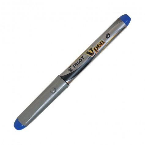 PİLOT DOLMAKALEM VPEN SİLVER MAVİ