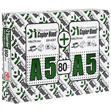 VEGE COPİER BOND A5 KAGIT 80gr/ 1000.Lİ  /...