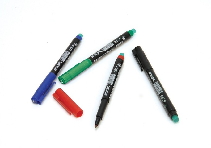 INOX ASETAT KALEMİ SİLGİLİ SMALL - M - K - S