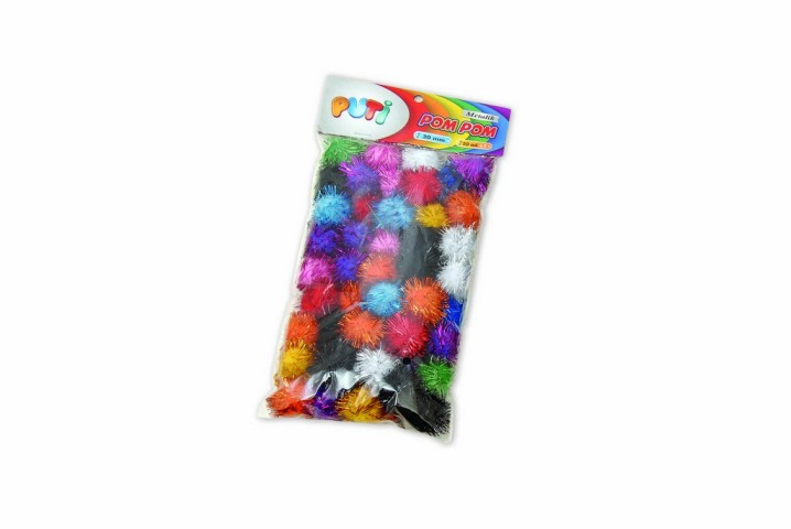 PUTİ PONPON 30MM 30.LUMETALİK