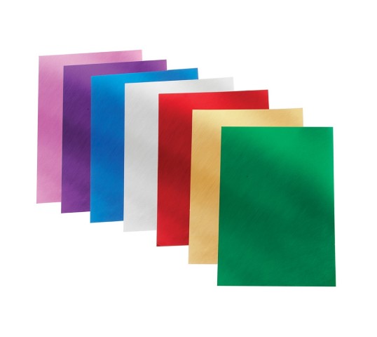 PUTİ FON KARTONU 25X35 METALİK 10 LU KARIŞIK RENKL