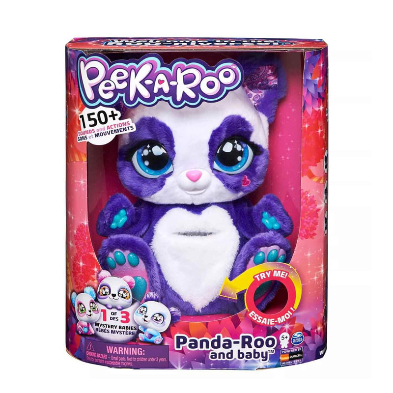 İNTERAKTİF PELUŞ PANDA PEEK-A-ROO