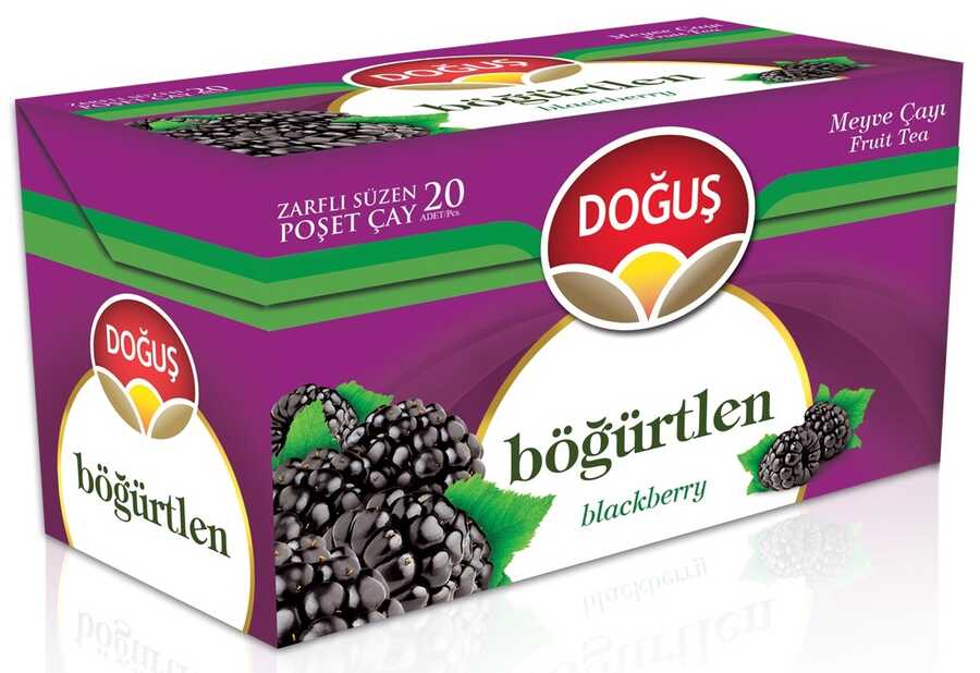 DOĞUŞ BİTKİ ÇAYI BARDAK POŞET BÖĞÜRTLEN 20 Lİ 