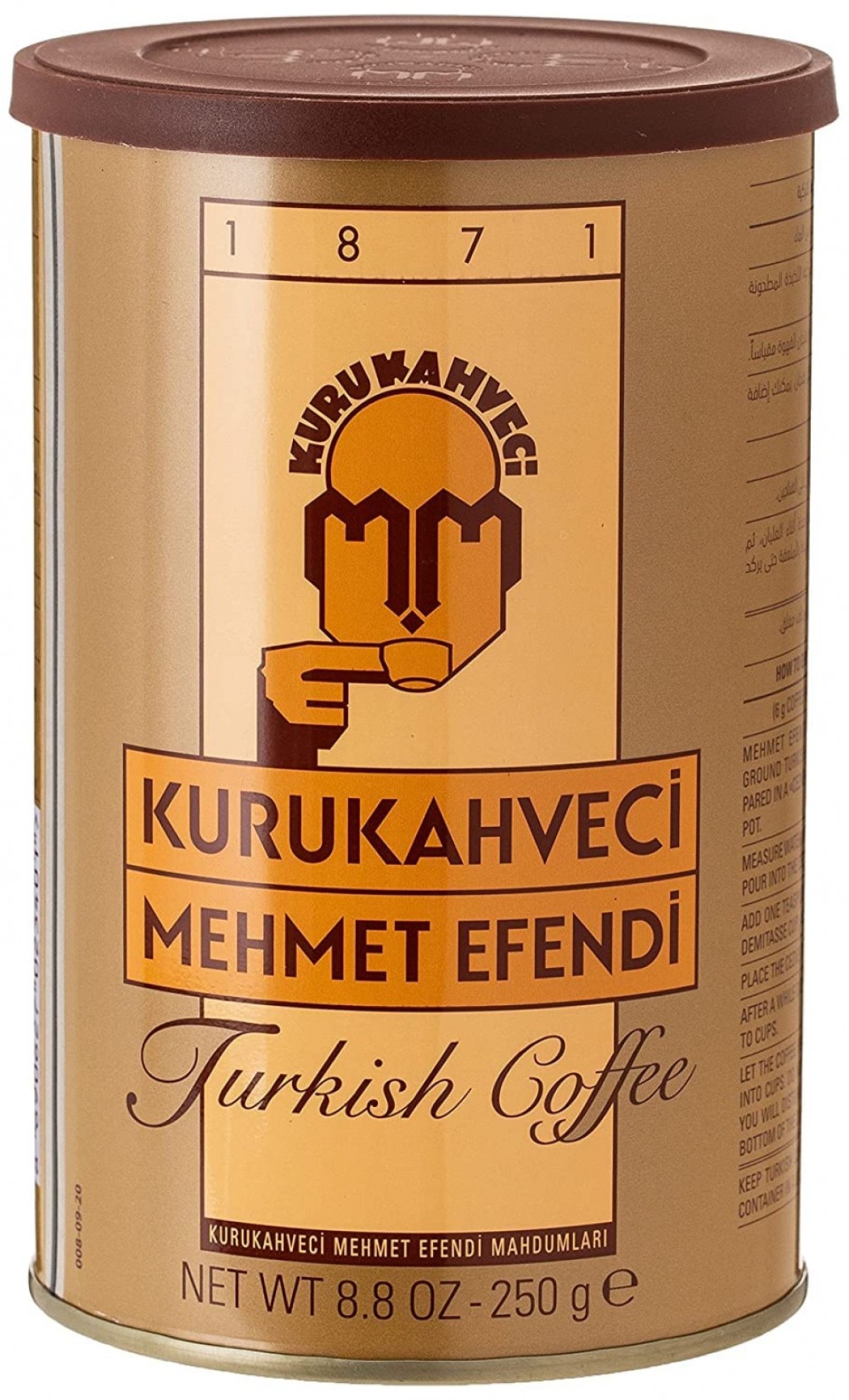 MEHMET EFENDİ TÜRK KAHVESİ 250 GR 
