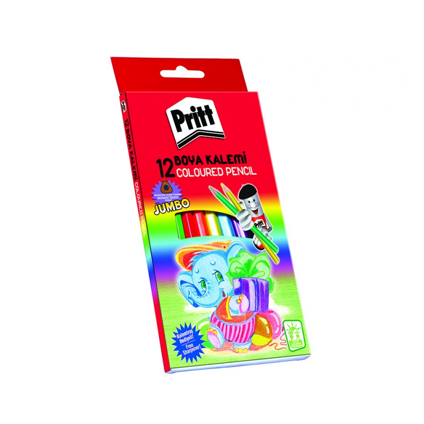 PRİTT JUMBO 12Lİ BOYA KALEMİ