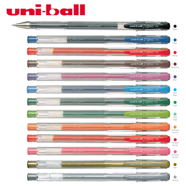 UNİBAL UM-100 0,7 JEL KALEM SİYAH